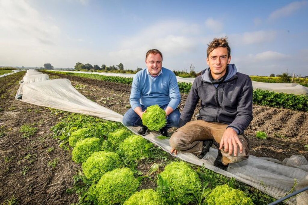 Farmer Lieven and Head of Catering Pieter De Smet